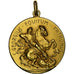 France, Medal, Saint Georges Terrassant le Dragon, MS(63), Gold