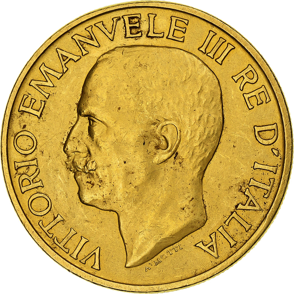 Italia, Vittorio Emanuele III, 100 Lire, 1923, Rome, Oro, BB+, KM:65