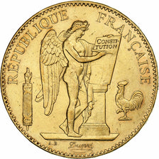 France, Génie, 100 Francs, 1878, Paris, AU(50-53), Gold, KM:832, Gadoury:1137