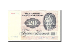Denmark, 20 Kroner, 1979, 1981, KM:49c, VF(30-35)