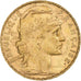 France, Marianne, 20 Francs, 1912, Paris, Flan pelé, AU(55-58), Gold, KM:857