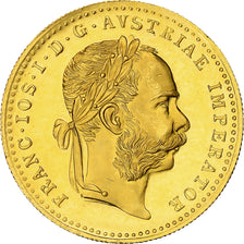 Austria, Franz Joseph I, Ducat, 1915, Restrike, Gold, MS(64), KM:2267
