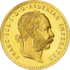 Austria, Franz Joseph I, Ducat, 1915, Restrike, MS(64), Gold, KM:2267