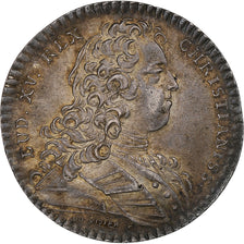 France, Token, Louis XV, 1730, Silver, Artillerie, AU(55-58), Feuardent:1812