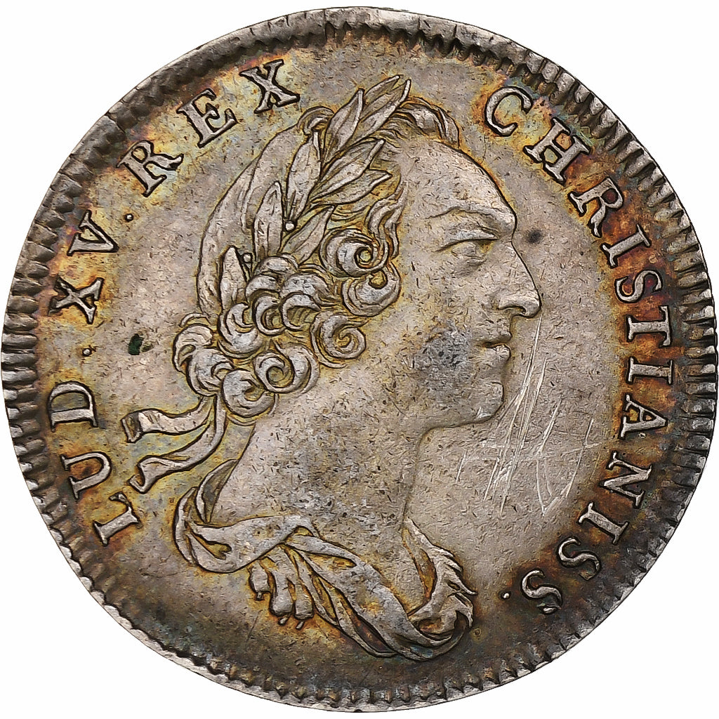 Francia, zeton, Louis XV, Extraordinaire des Guerres, History, 1752, MBC+