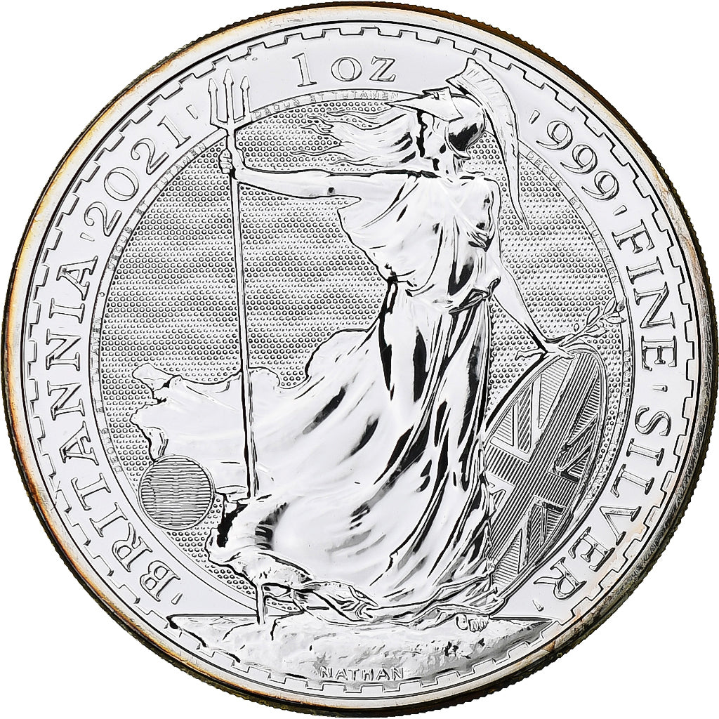 Grande-Bretagne, 2 Pounds, 2021, British Royal Mint, BE, Argent, FDC