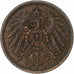 GERMANY - EMPIRE, Wilhelm II, 2 Pfennig, 1913, Berlin, Copper, EF(40-45), KM:16
