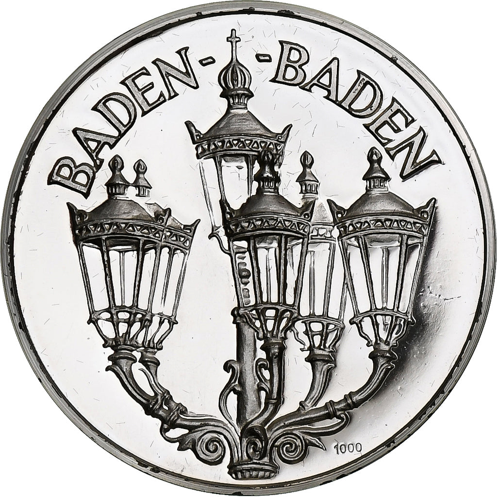 Germany, Medal, Baden-Baden, MS(63), Silver