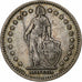Switzerland, 2 Francs, 1914, Bern, Silver, VF(30-35), KM:21