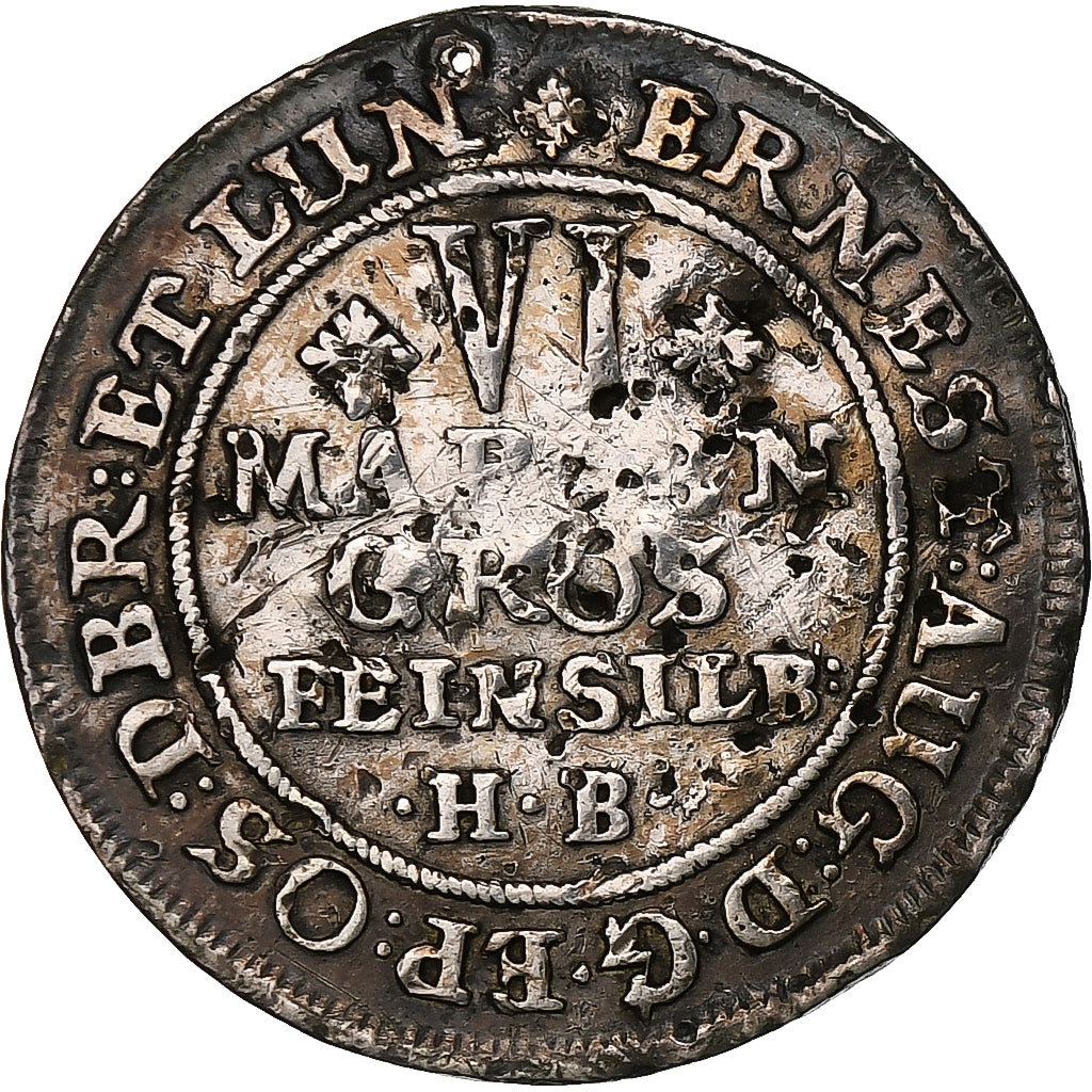 German States, Braunschweig-Calenberg-Hannover, Ernst August, 6 Mariengroschen