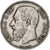 Bélgica, Leopold II, 5 Francs, 5 Frank, 1869, VF(30-35), Prata, KM:24