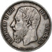 Bélgica, Leopold II, 5 Francs, 5 Frank, 1870, Brussels, VF(30-35), Prata, KM:24
