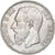 Bélgica, Leopold II, 5 Francs, 5 Frank, 1873, BC+, Plata, KM:24