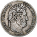 France, 5 Francs, Louis-Philippe, 1839, Paris, Silver, VF(30-35), Gadoury:678