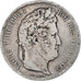 Coin, France, Louis-Philippe, 5 Francs, 1842, Strasbourg, VF(20-25), Silver