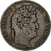 France, Louis-Philippe, 5 Francs, 1844, Lille, VF(20-25), Silver, KM:749.13