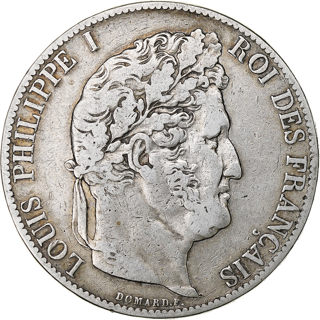 Coin, France, Louis-Philippe, 5 Francs, 1846, Paris, VF(30-35), Silver