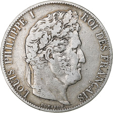 Coin, France, Louis-Philippe, 5 Francs, 1846, Paris, VF(30-35), Silver