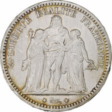 Monnaie, France, Hercule, 5 Francs, 1873, Paris, TTB, Argent, Gadoury:745a