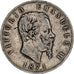 Monnaie, Italie, Vittorio Emanuele II, 5 Lire, 1871, Milan, TB, Argent, KM:8.3