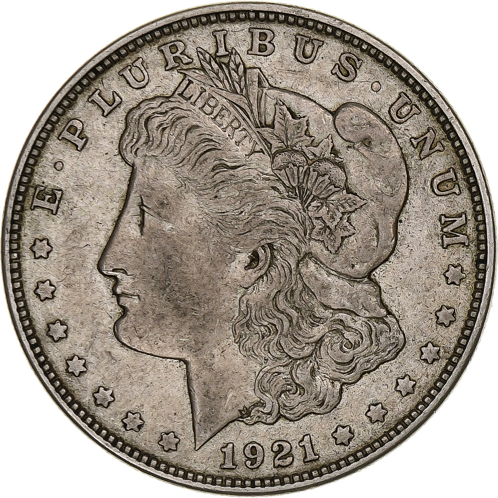 Stati Uniti, 1 Dollar, 1921, Denver, Argento, BB+, KM:110