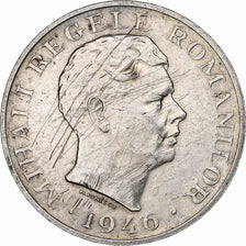 Romania, Mihai I, 100000 Lei, 1946, Silver, EF(40-45), KM:71