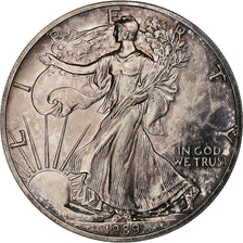 United States, 1 Dollar, 1 Oz, Silver Eagle, 1989, Philadelphia, Bullion