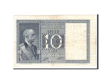 Italy, 10 Lire, 1935, KM:25a, Undated, EF(40-45)