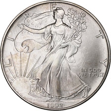 États-Unis, Dollar, Silver Eagle, 1992, 1 Oz, Argent, SPL