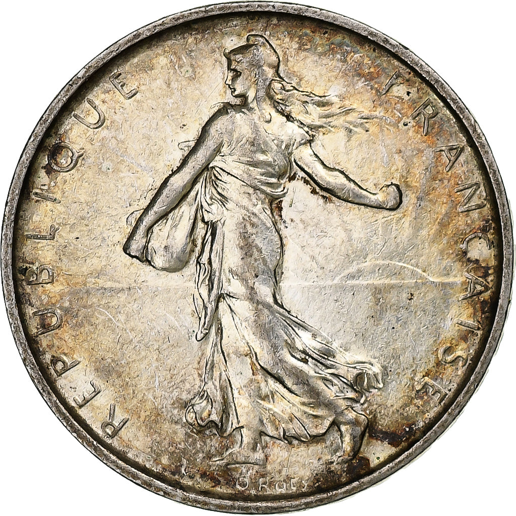 France, 5 Francs, Semeuse, 1968, Argent, TTB, Gadoury:770, KM:926