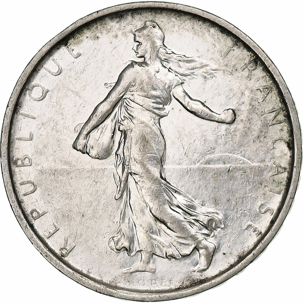 France, 5 Francs, Semeuse, 1968, Argent, TTB, Gadoury:770, KM:926