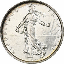 France, 5 Francs, Semeuse, 1968, Silver, MS(60-62), Gadoury:770, KM:926