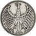 République fédérale allemande, 5 Mark, 1951, Stuttgart, Argent, TTB, KM:112.1