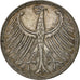 GERMANY - FEDERAL REPUBLIC, 5 Mark, 1956, Hambourg, Silver, EF(40-45), KM:112.1