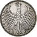 République fédérale allemande, 5 Mark, 1959, Munich, Argent, TTB+, KM:112.1