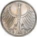 GERMANY - FEDERAL REPUBLIC, 5 Mark, 1965, Stuttgart, Silver, EF(40-45), KM:112.1