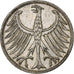 Coin, GERMANY - FEDERAL REPUBLIC, 5 Mark, 1967, Karlsruhe, AU(50-53), Silver