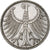 GERMANIA - REPUBBLICA FEDERALE, 5 Mark, 1968, Stuttgart, Argento, BB+, KM:112.1