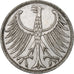 GERMANY - FEDERAL REPUBLIC, 5 Mark, 1968, Stuttgart, Silver, AU(50-53), KM:112.1