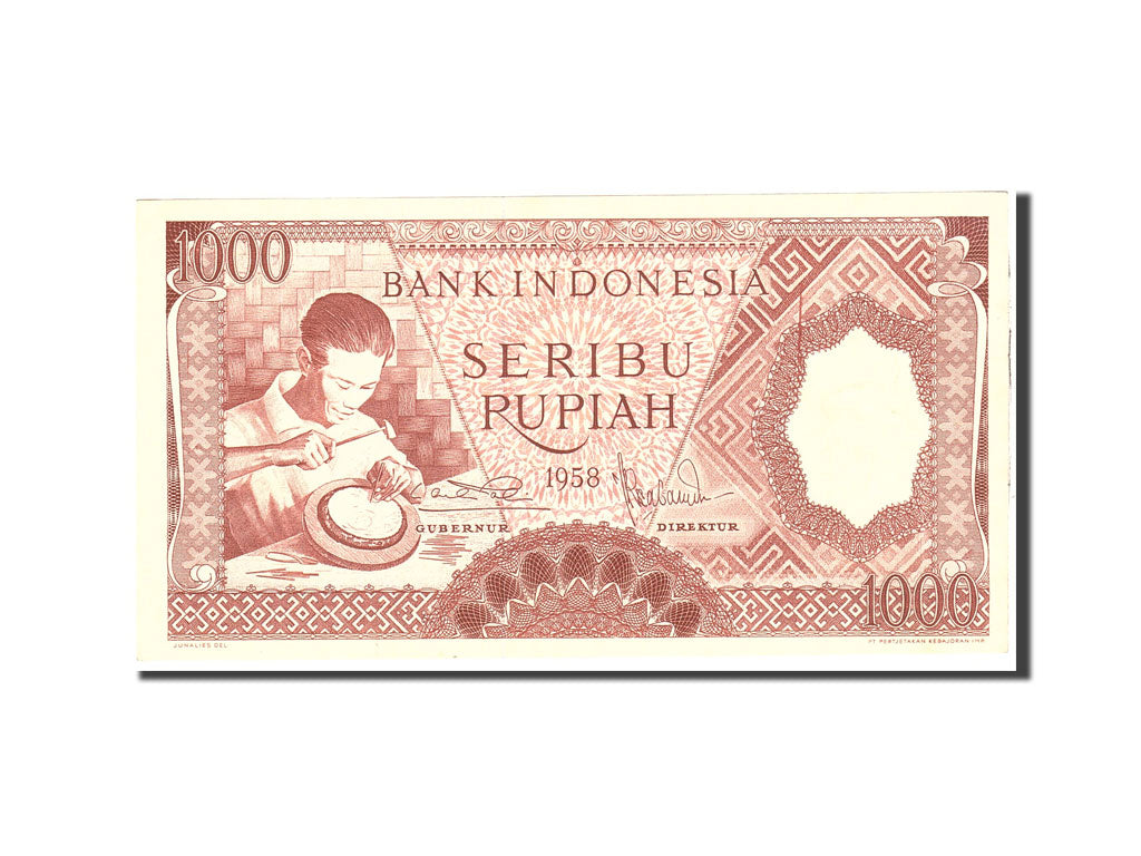Indonesia, 1000 Rupiah, 1958, Undated, KM:61, UNC(63)