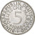 ALEMANIA - REPÚBLICA FEDERAL, 5 Mark, 1968, Stuttgart, Plata, EBC, KM:112.1