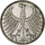 Munten, Federale Duitse Republiek, 5 Mark, 1969, Hambourg, ZF+, Zilver, KM:112.1