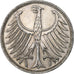 GERMANY - FEDERAL REPUBLIC, 5 Mark, 1970, Stuttgart, Silver, EF(40-45), KM:112.1