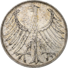 République fédérale allemande, 5 Mark, 1972, Karlsruhe, Argent, TTB, KM:112.1