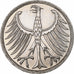 GERMANY - FEDERAL REPUBLIC, 5 Mark, 1973, Stuttgart, Silver, AU(50-53), KM:112.1