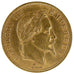 FRANCE, Napoléon III, 100 Francs, 1869, Strasbourg, AU(50-53), Gold, Gadoury #..
