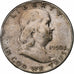 Estados Unidos, Half Dollar, Franklin Half Dollar, 1950, U.S. Mint, Plata, BC+