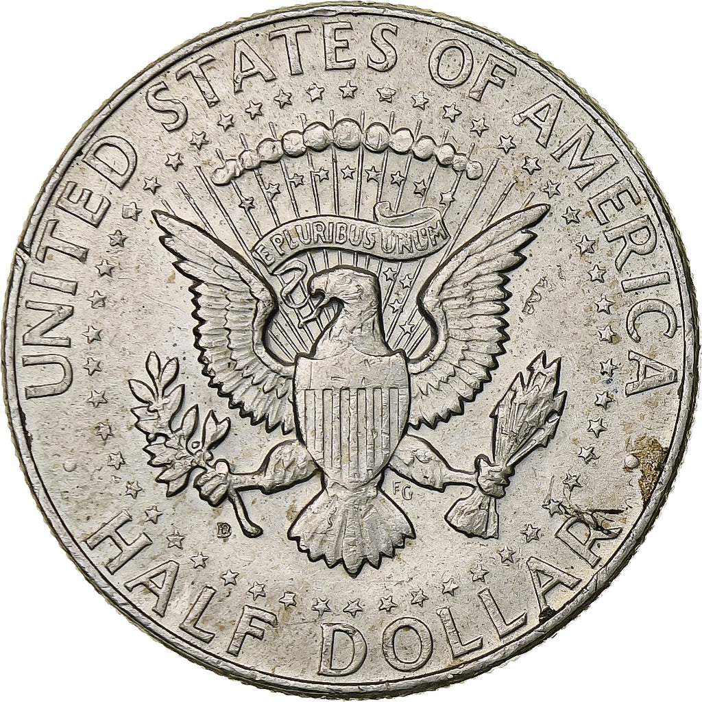 United States, Half Dollar, Kennedy Half Dollar, 1964, Denver, Silver