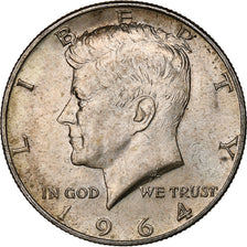 United States, Half Dollar, Kennedy Half Dollar, 1964, Denver, Silver