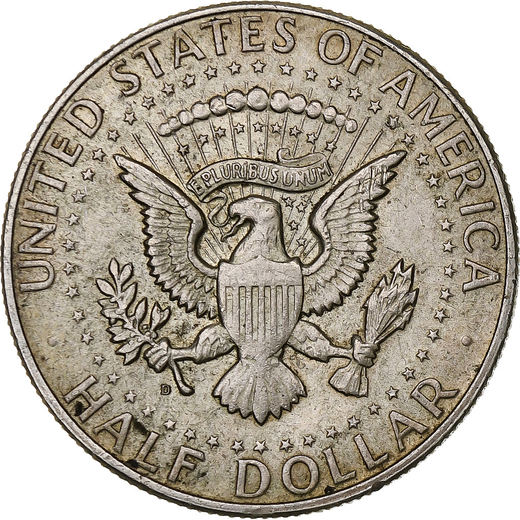 United States, Half Dollar, Kennedy Half Dollar, 1964, Denver, Silver
